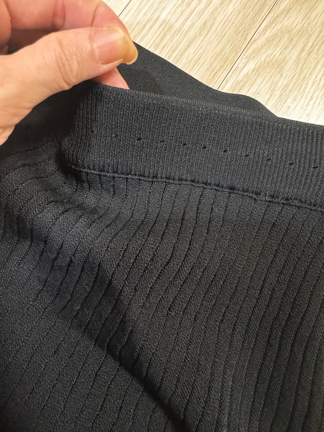 44 55 텍달린 새상품 미샤 정가50만 니트 레이스 스커트 치마 마인 상품이미지6