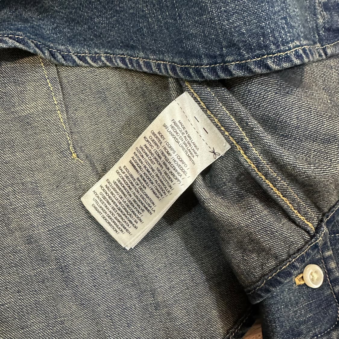 폴로랄프로렌 데님 셔츠 상품이미지8