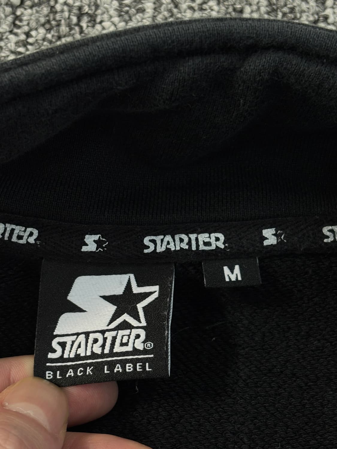 스타터 오버핏 하프집업 상품이미지8