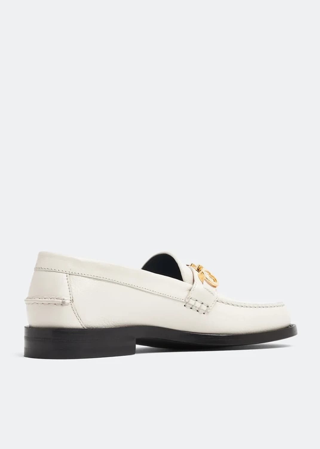 GUCCI 구찌 로고 레더 로퍼 화이트 36사이즈 상품이미지5