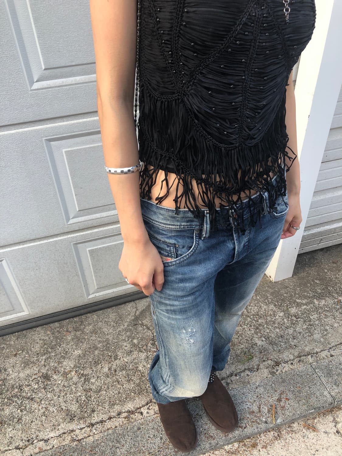 diesel washed denim pants  상품이미지3