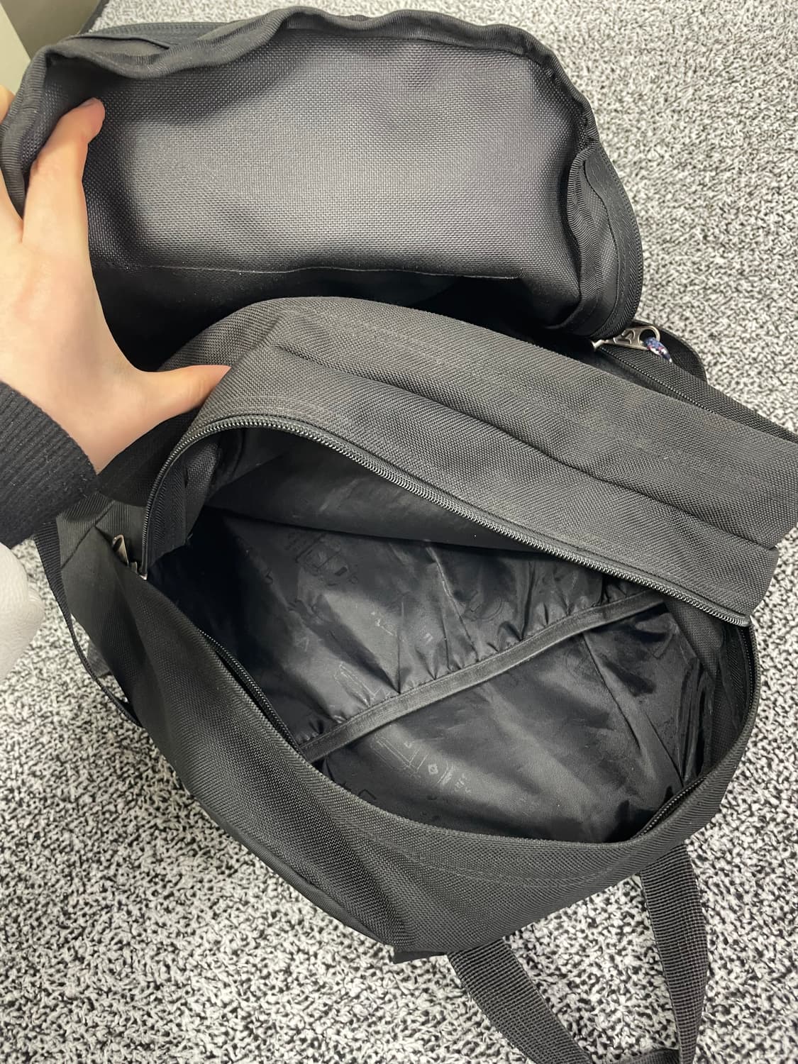 빈티지9. 잔스포츠 데일리트랜짓 백팩 가방 책가방 블랙 상품이미지6