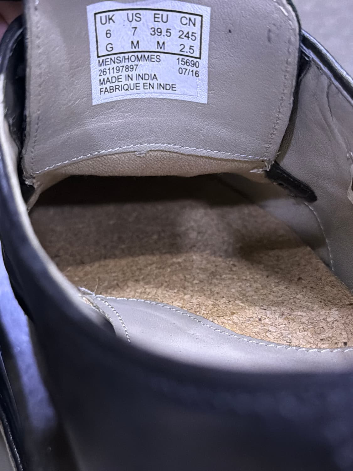 클락스 플레인 슈즈 더비 플러스 쿠션 구두 245 상품이미지10