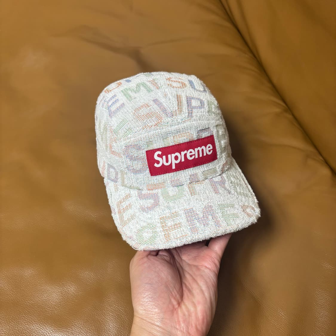 Supreme 슈프림 캠프캡 모자 (Multi Color Logo) 상품이미지2