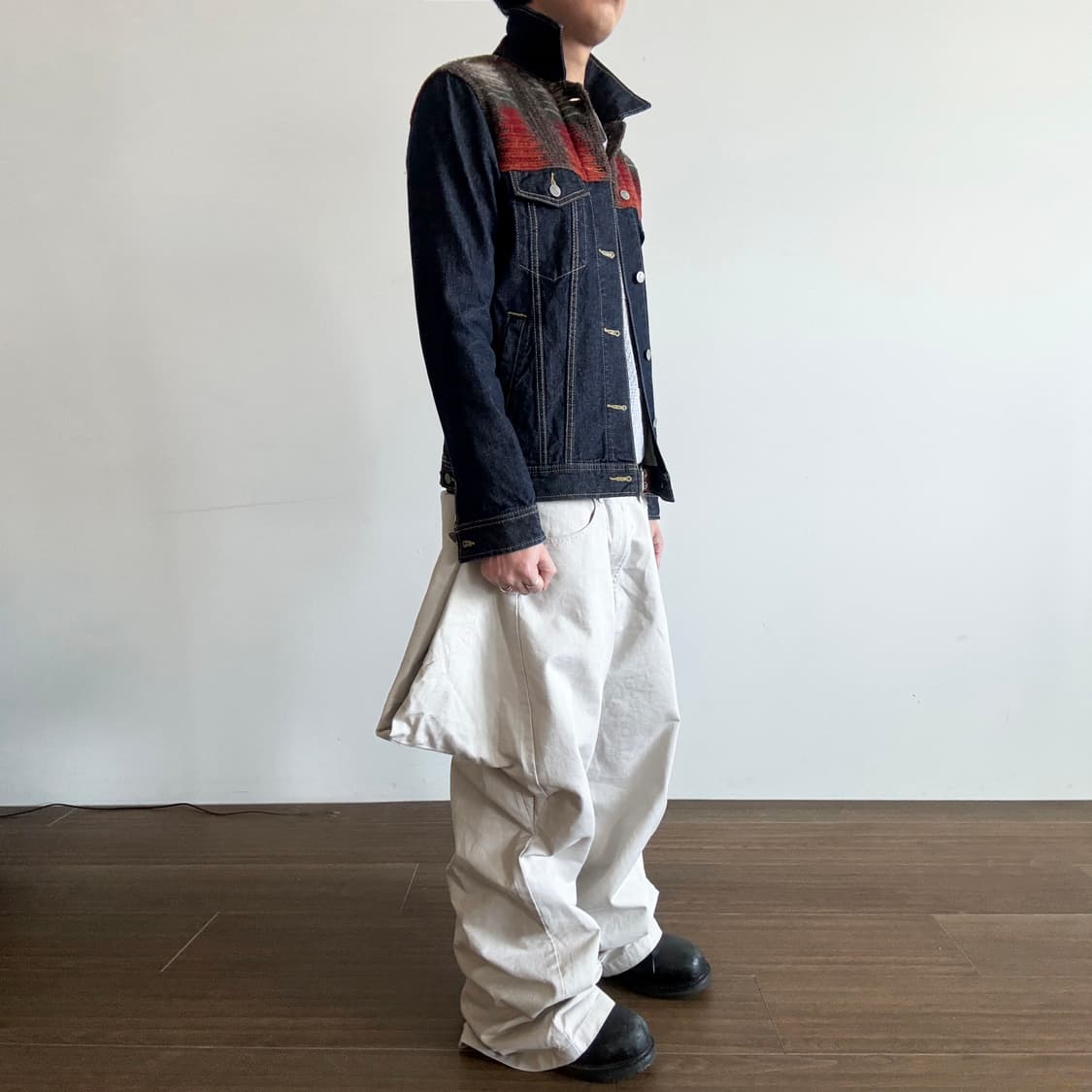 TakeoKikuchi NativePattern Denim Jacket 상품이미지3