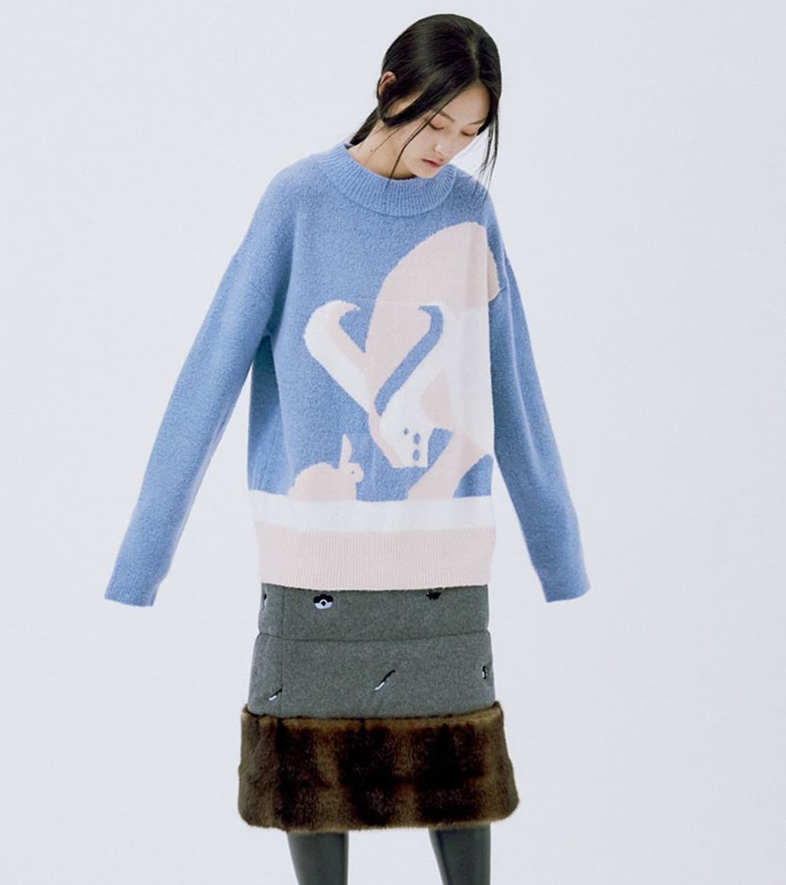 민주킴 오버핏 니트 상품이미지1