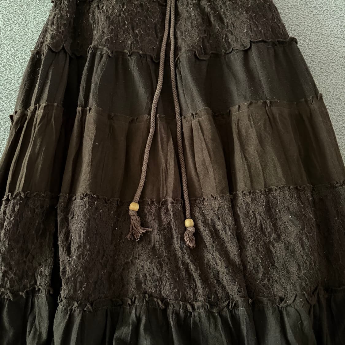 Grunge mood skirt 상품이미지3