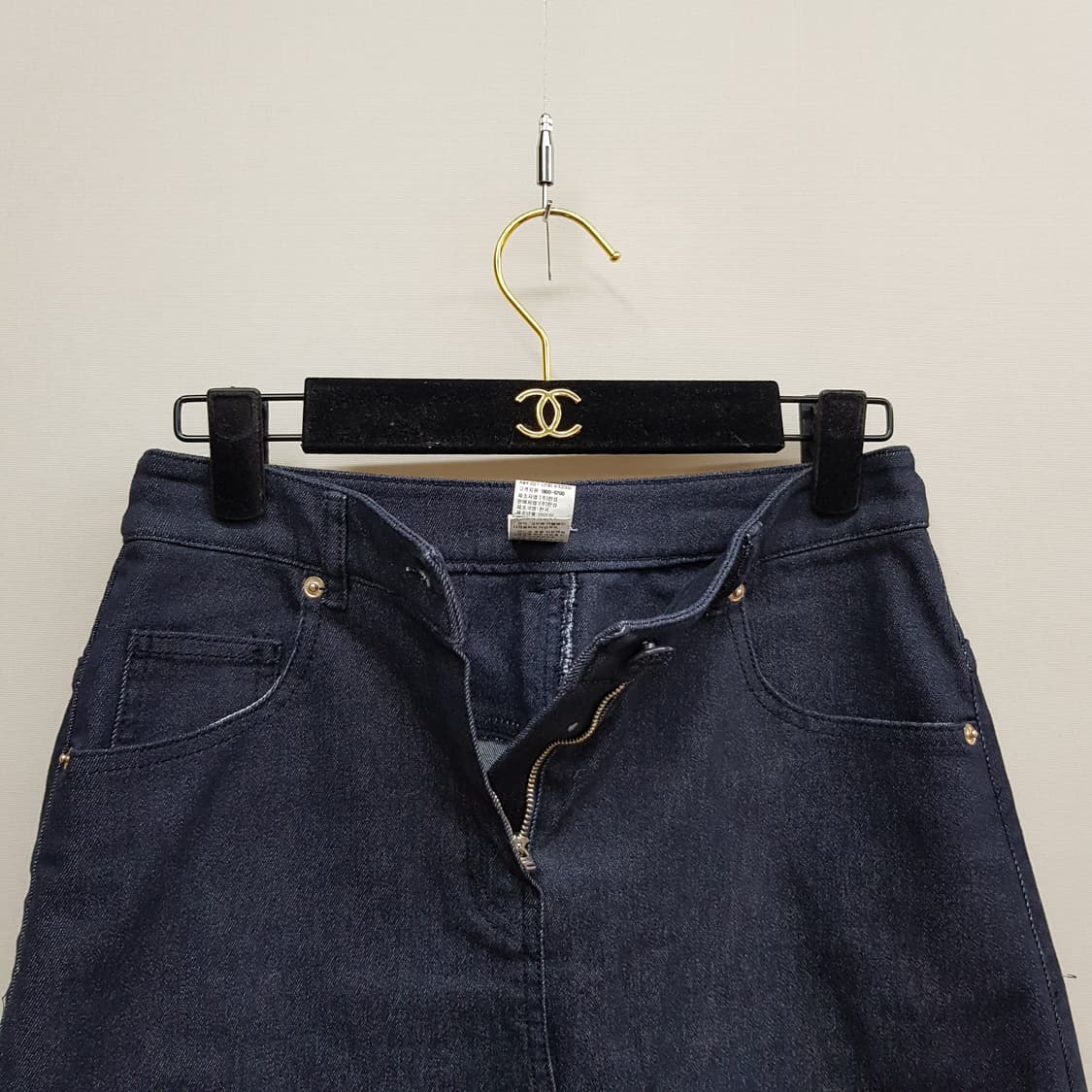 한섬 더스토어 2022 데님 빅스릿 스커트 64-94사이즈 상품이미지2