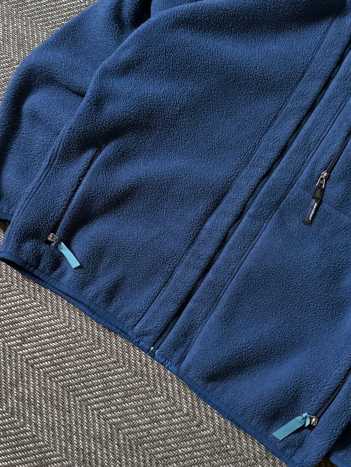 90s USA 파타고니아 레트로 플리스 집업 자켓 (105-110) 상품이미지4