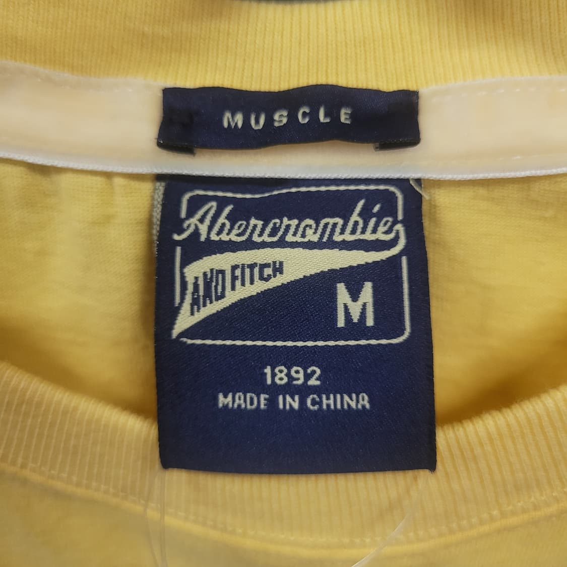 Abercrombie 아베크롬비 빈티지 자수로고 셔츠(새제품급) 상품이미지6