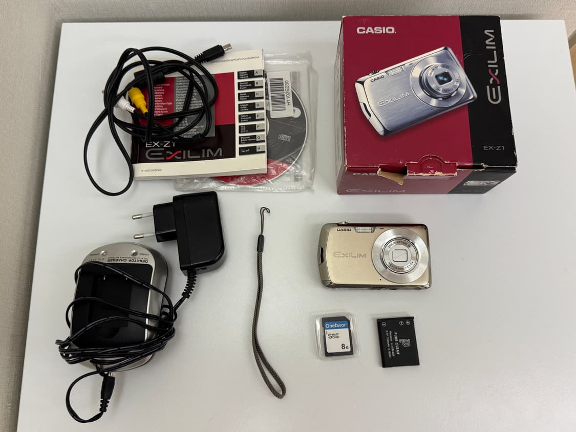 밀크티🧋풀박)카시오 엑슬림 z1 (Casio exilim ex-z1) 상품이미지2