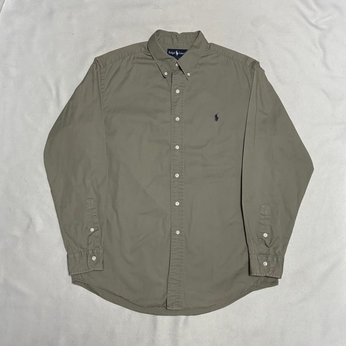 100 폴로랄프로렌 베이지 코튼 셔츠 상품이미지2