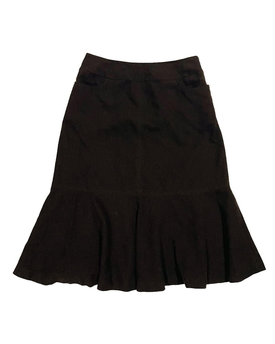 Hiroko Bis 브라운 울 스커트  상품이미지1