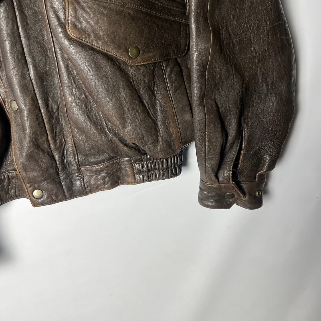 [JPN] 빈티지 재팬 USAF G-1 램스킨 무스탕 봄버자켓 상품이미지3