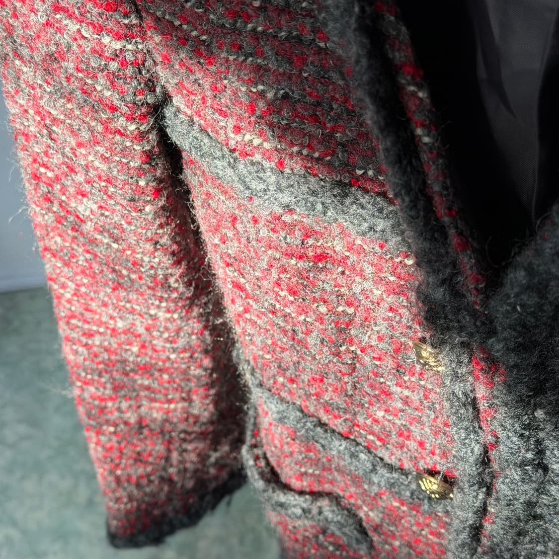 [S] 베네통 트위드자켓 상품이미지5