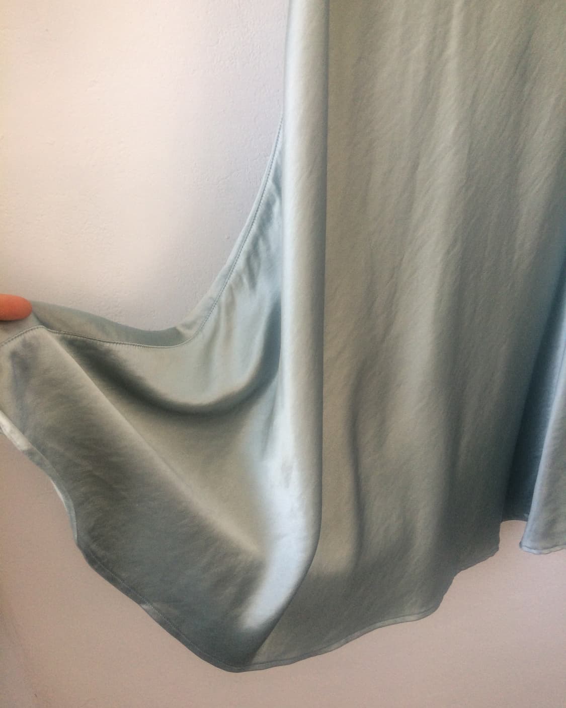 Glossy long skirt 상품이미지3