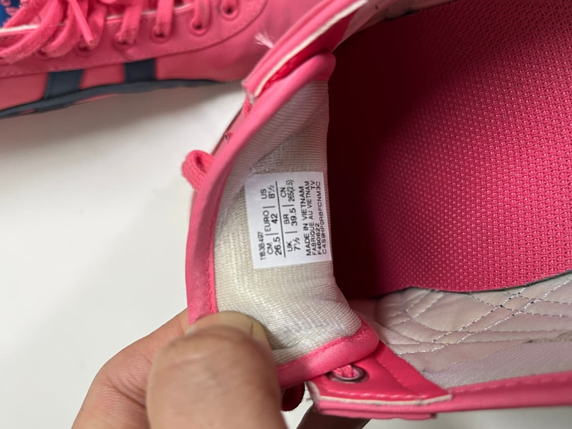 오니츠카 타이거 핑크 카메오 265 상품이미지4