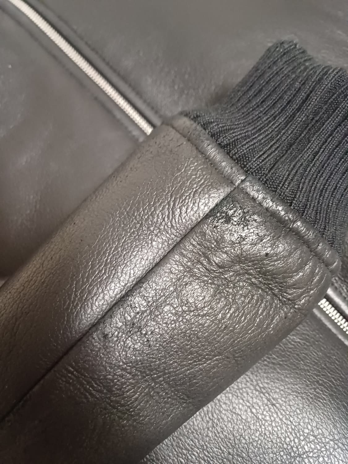 Sandro 산드로 무스탕  봄버 자켓 M 상품이미지5