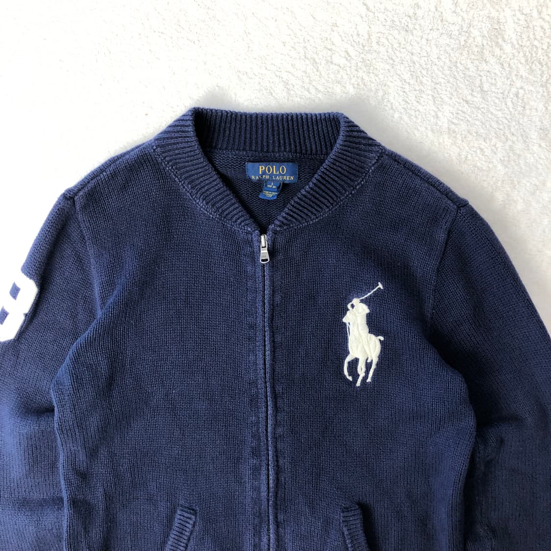 폴로 랄프로렌 빅포니 니트 집업  상품이미지3