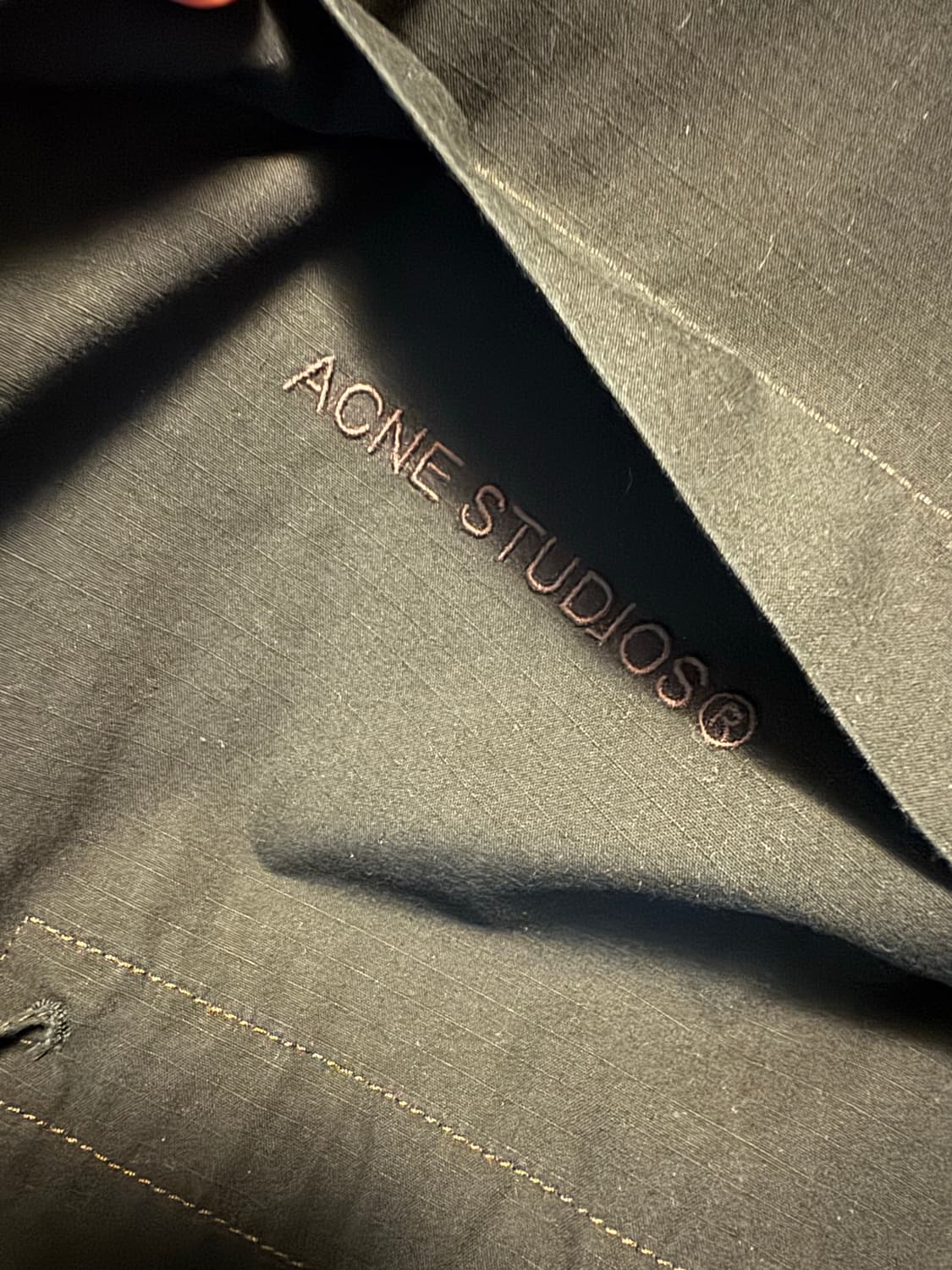 아크네 스튜디오 엘보 패치 자켓 상품이미지3