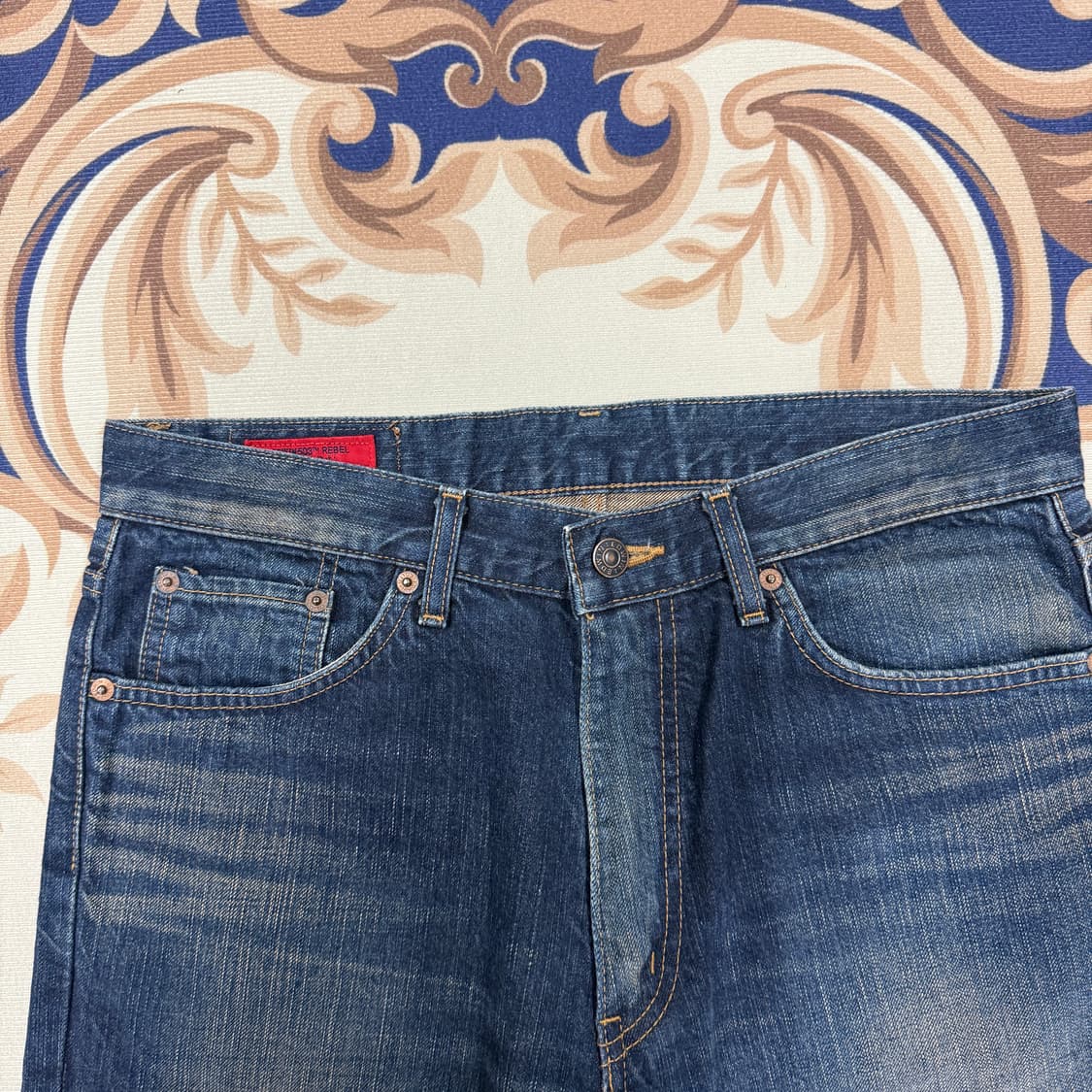 (31)JPN에드윈 Edwin 503부츠컷 녹워싱 데님팬츠 상품이미지4