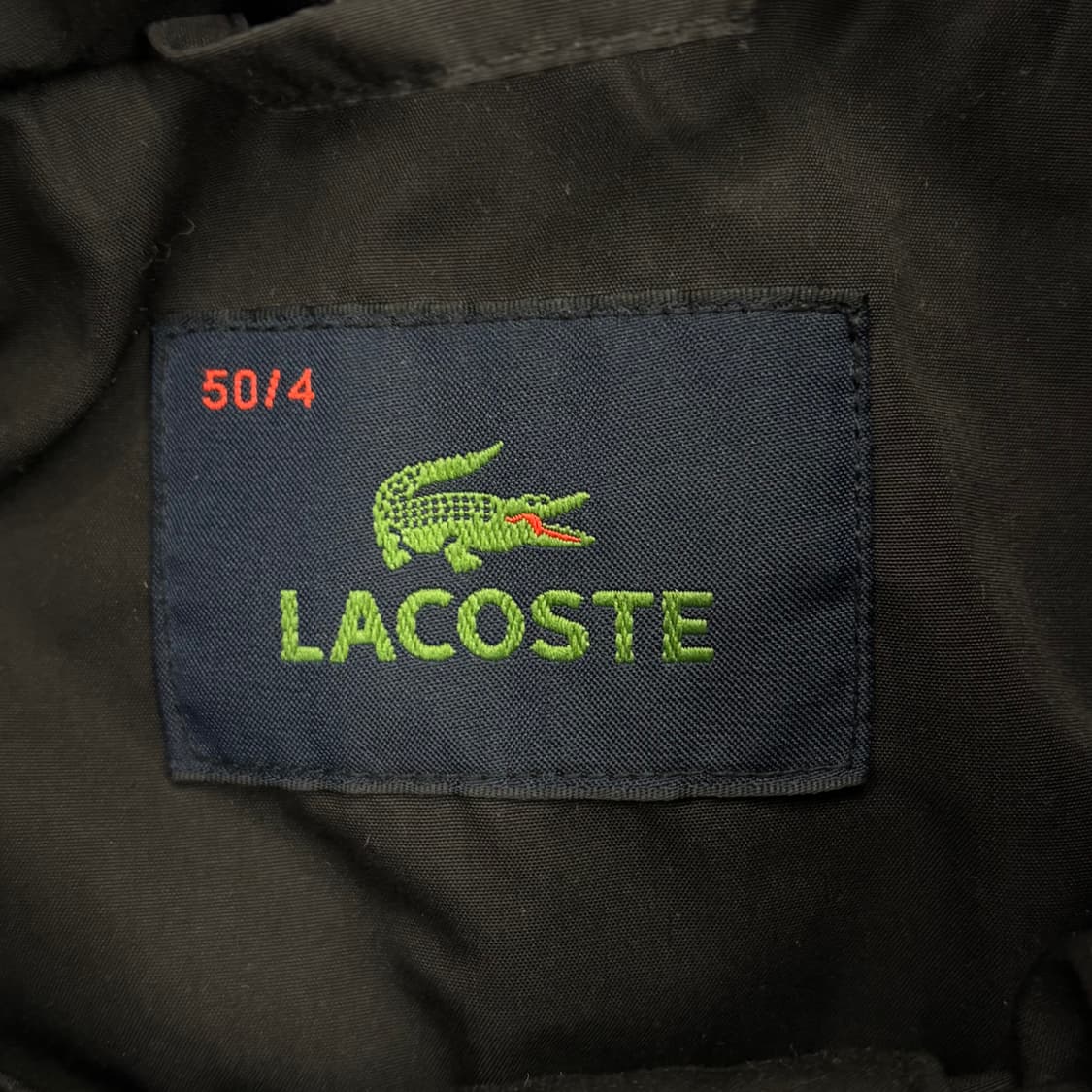 4 라코스테 내장루드 블랙 자켓 상품이미지4