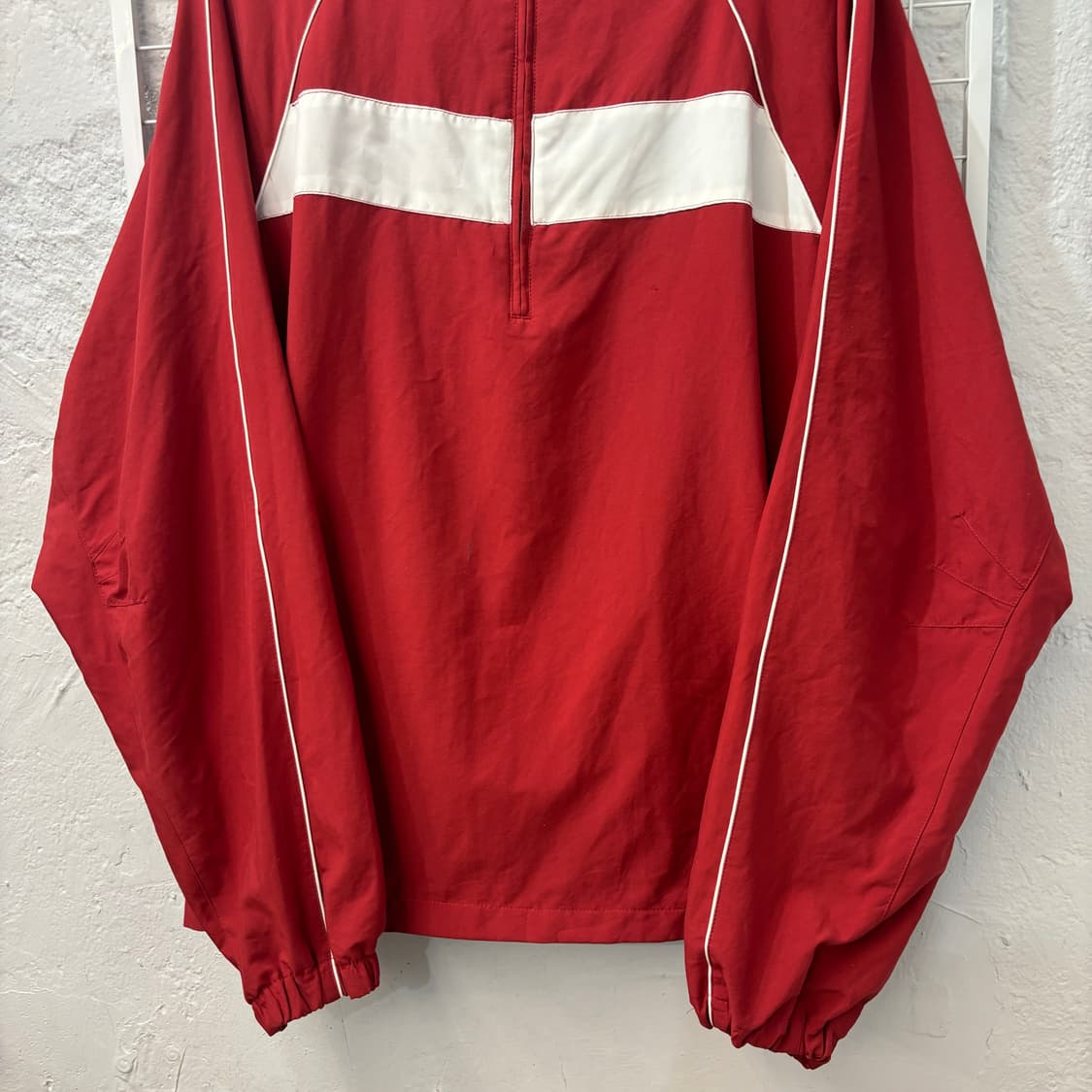 00s 아디다스 올드스쿨 아노락 바람막이 자켓 2XL 상품이미지4