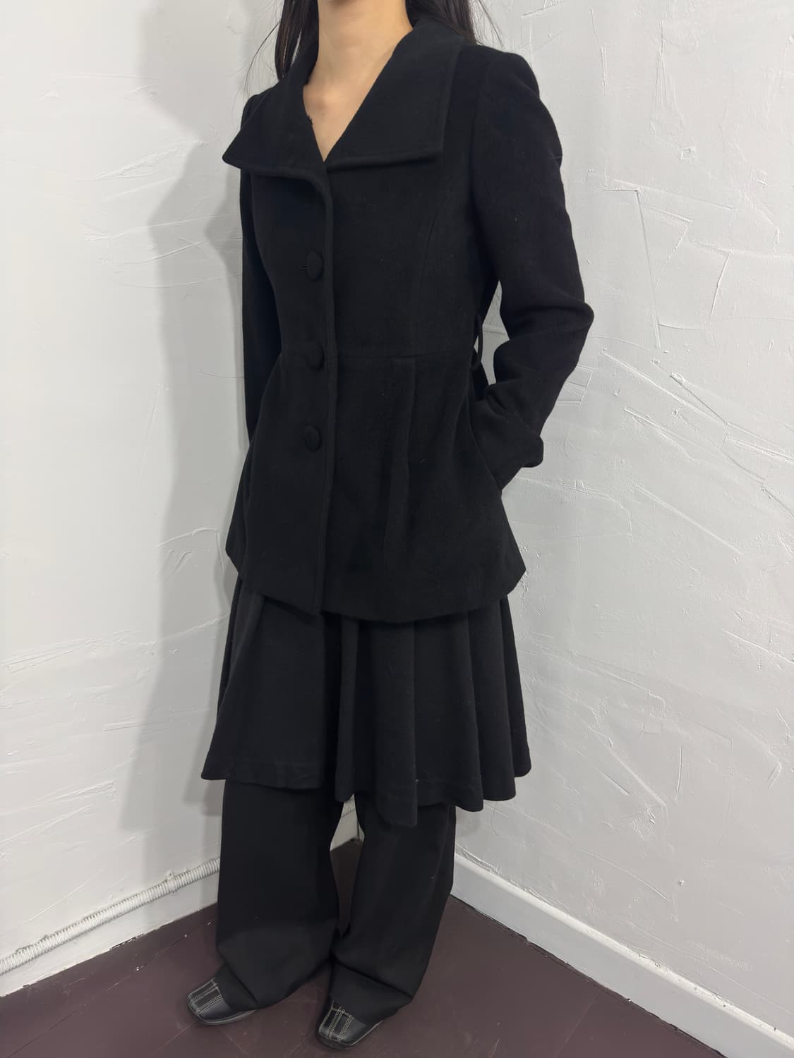 jayro button wool jacket 상품이미지4