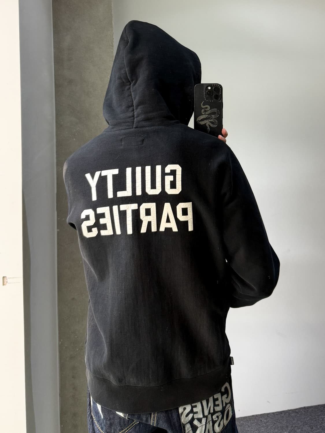 와코마리아 페이드 헤비웨이트 후드집업 상품이미지1