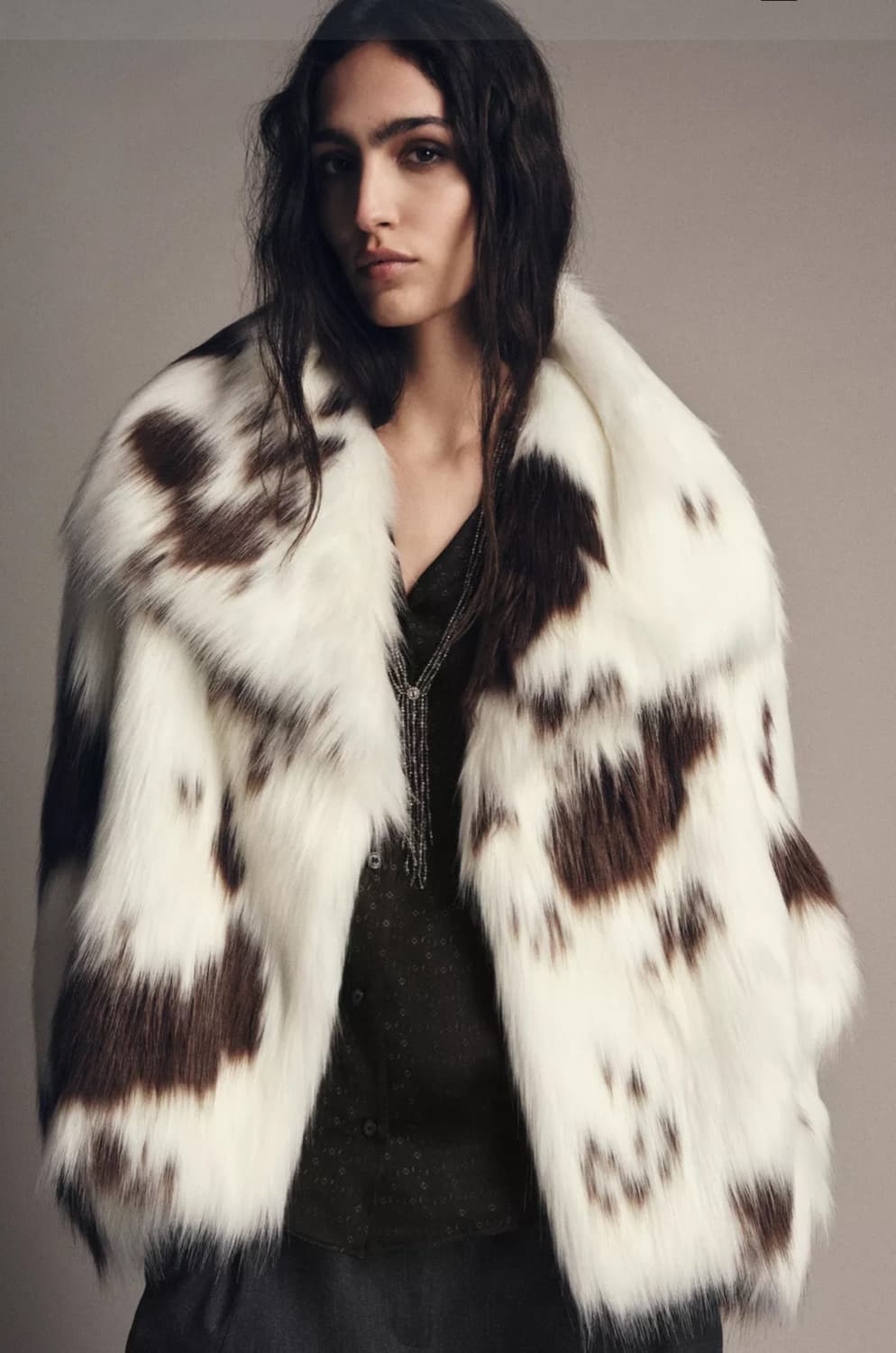 자라 ZW 컬렉션 페이크 퍼 재킷 (새상품) 상품이미지3