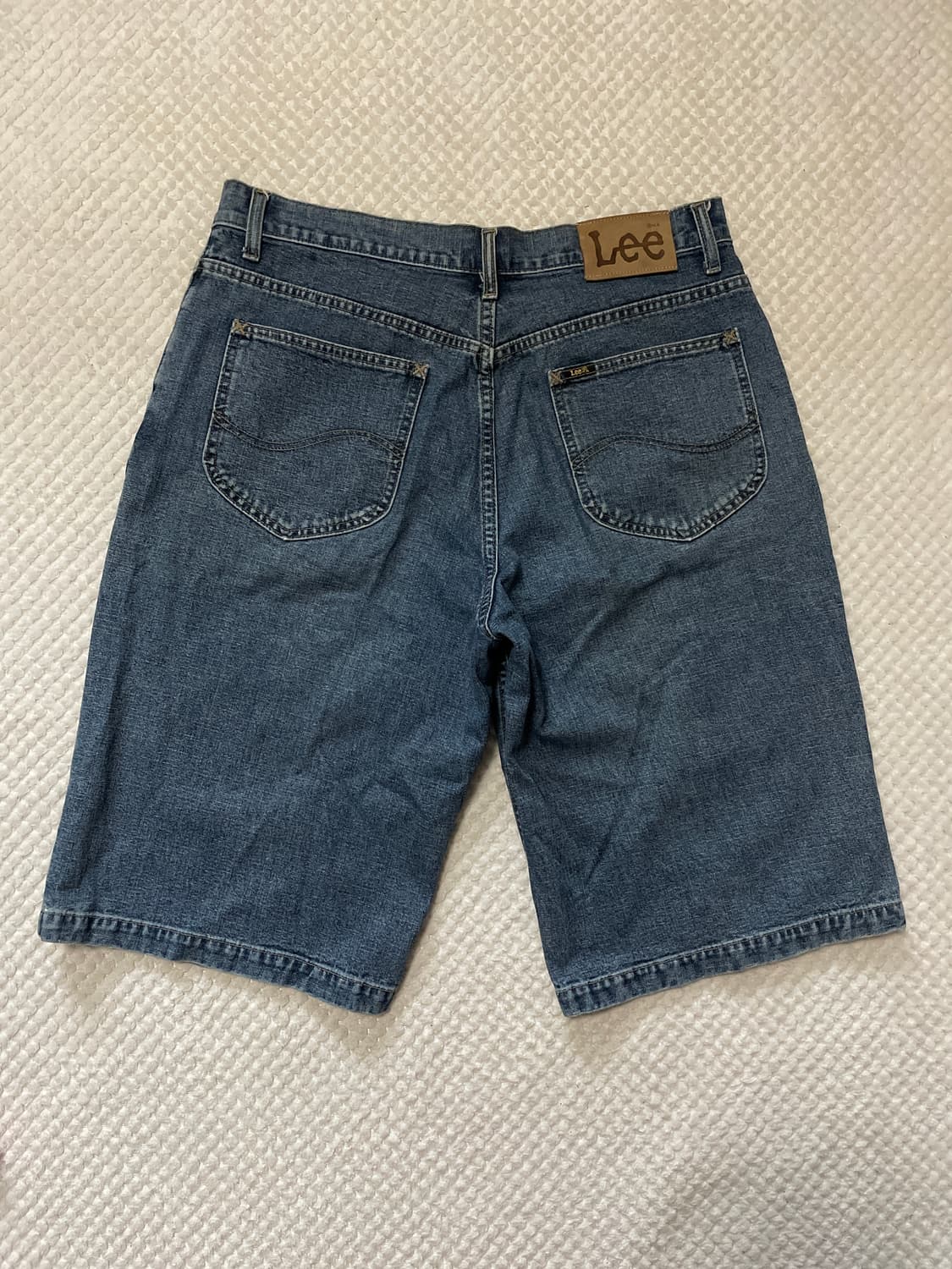 Lee 리 M8903 유니온메이드 레귤러 핏 데님 쇼츠 청반바지 상품이미지2