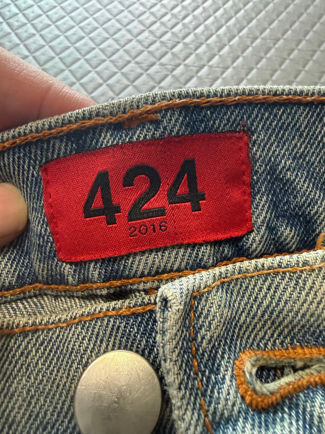 (33) 424 17시즌 마일드 디스 데님 연청  상품이미지2