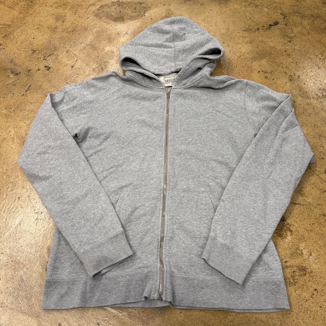 리바이스 그레이 후드집업 상품이미지2