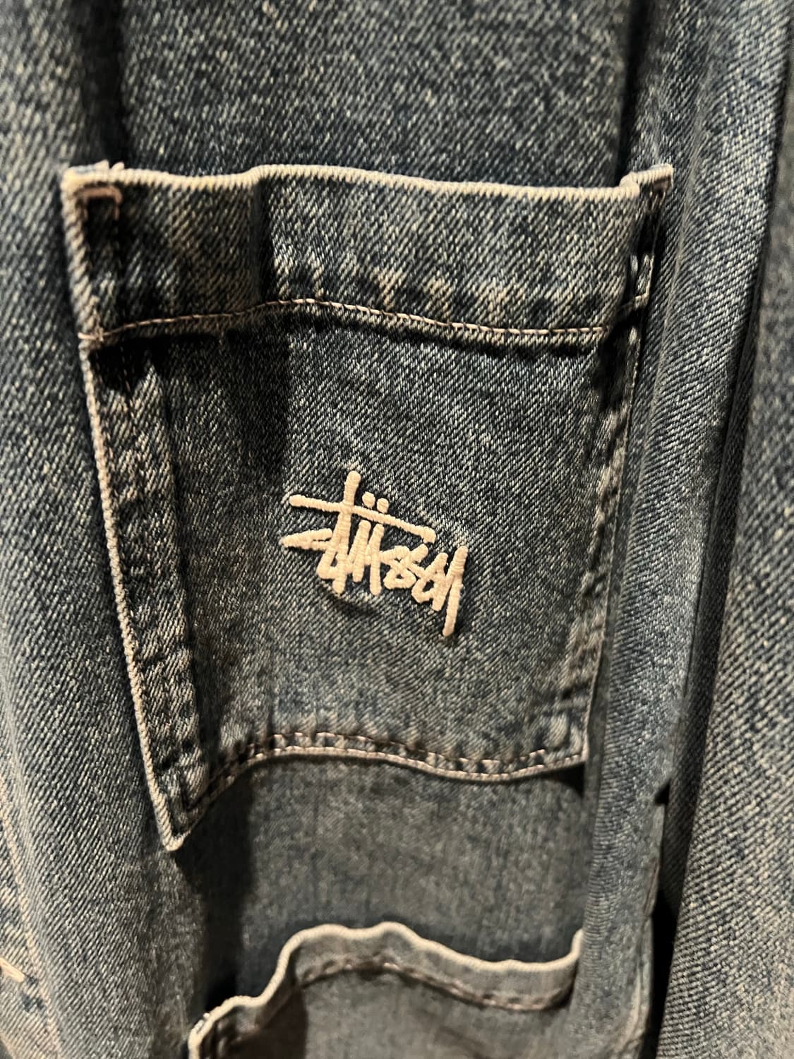 스투시 데님 초어 자켓 (XL) 상품이미지2