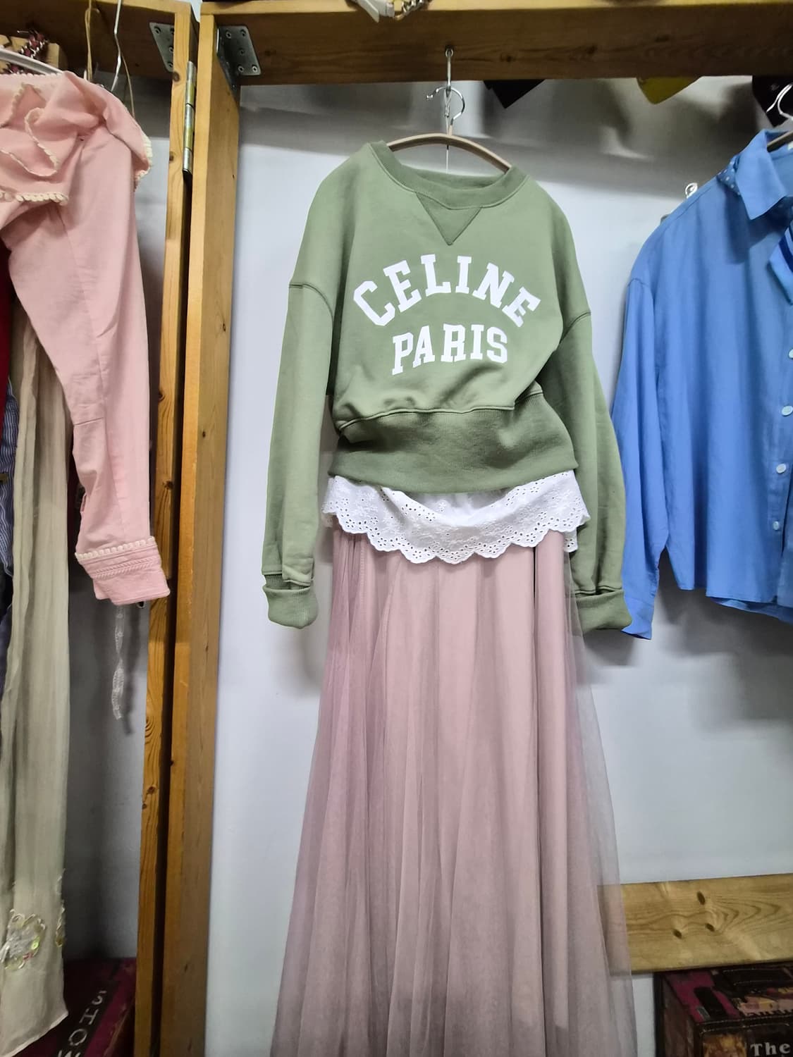 레터링 맨투맨 상품이미지1