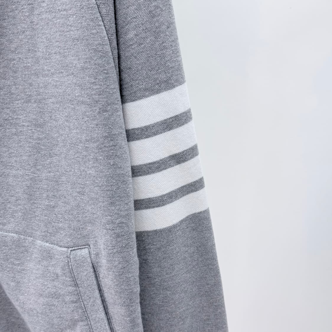 [S급/7] 톰브라운 사선완장 후드집업 그레이 상품이미지2