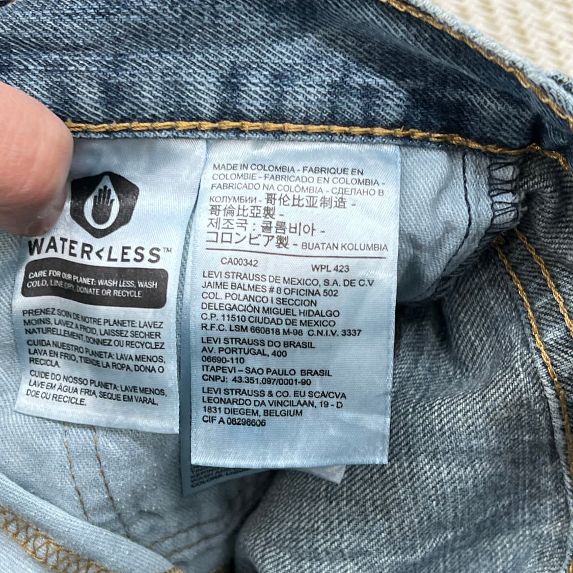 리바이스 527 데님팬츠 r3070 상품이미지6