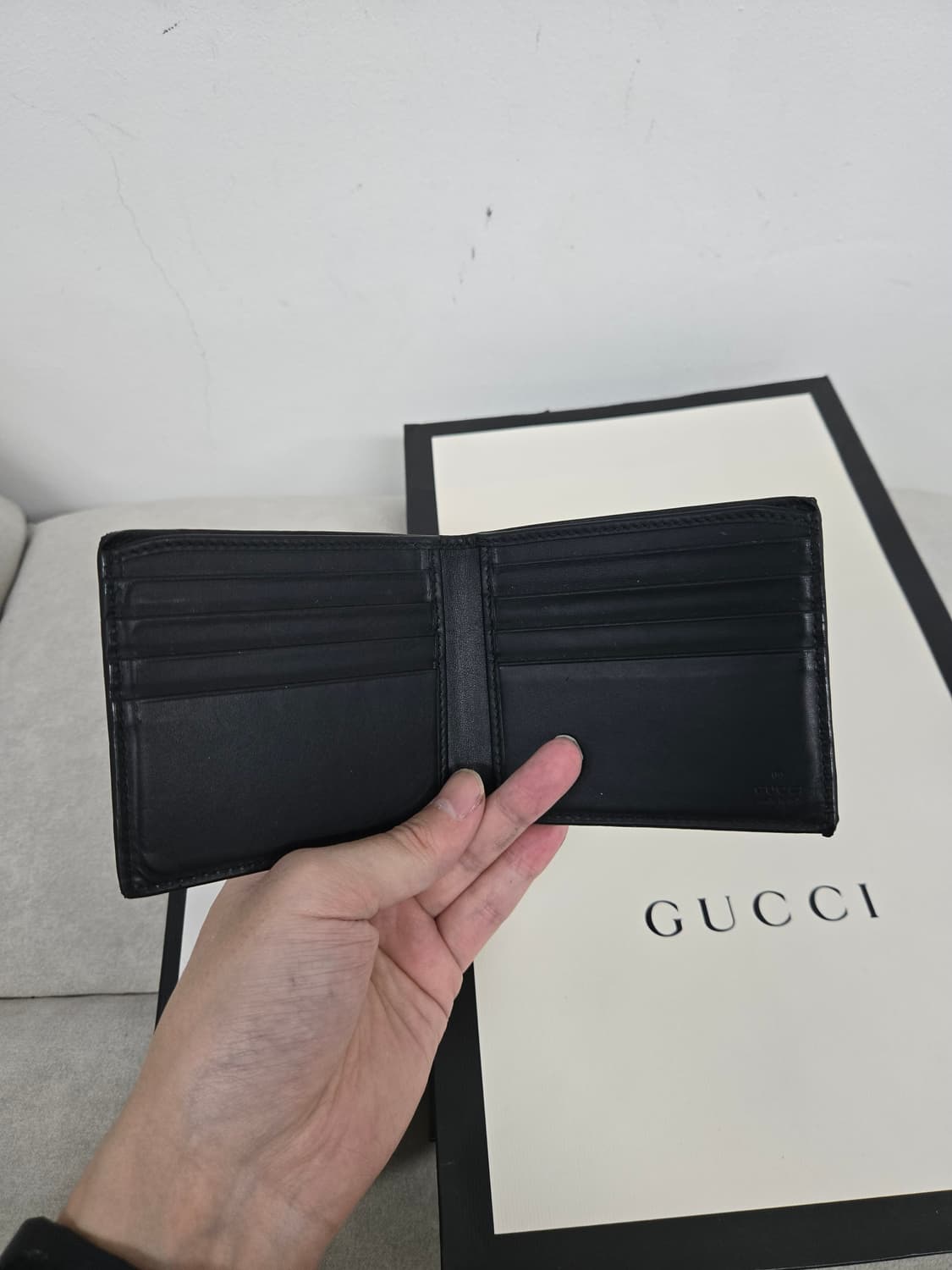 [보증서 정품]구찌 타이거 반지갑 상품이미지5