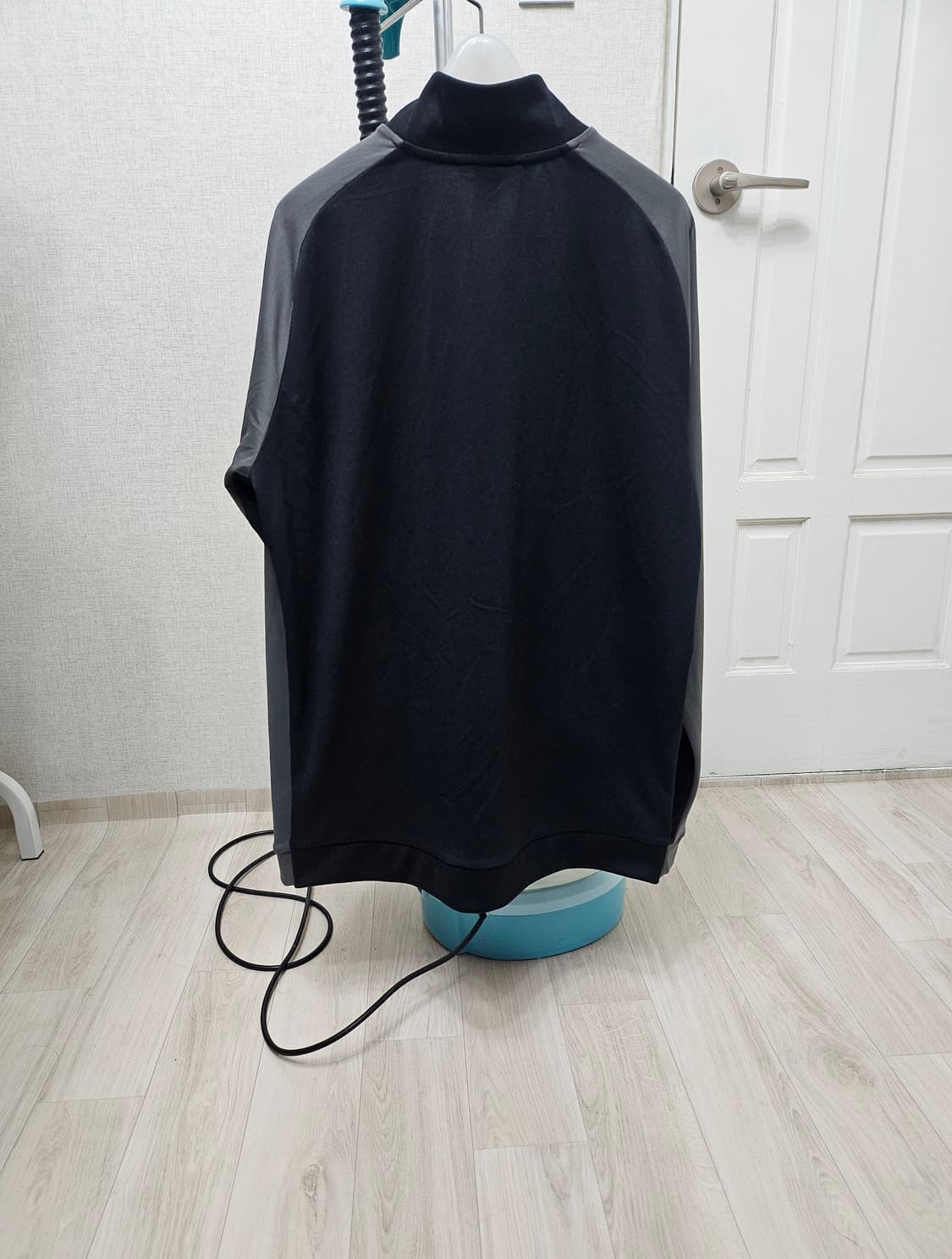 (105)XL☆초대장급뉴발란스리버풀프레젠테이션엘리트[블랙그레이]트랙탑져지 상품이미지6