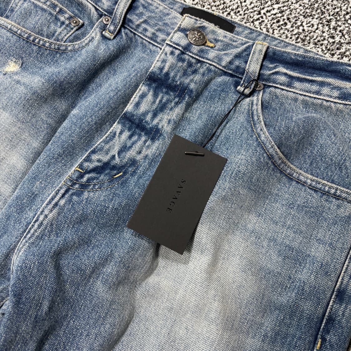 Savage 세비지 부츠컷 데님 팬츠 (XL) 상품이미지3