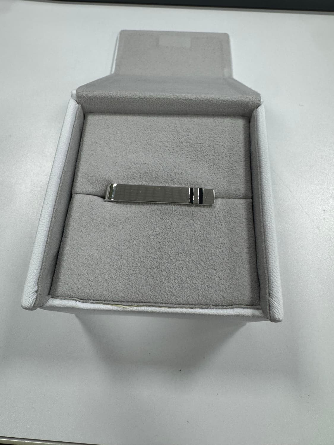 [새상품] 포터리 실버 타이 바 (타이핀) 상품이미지2