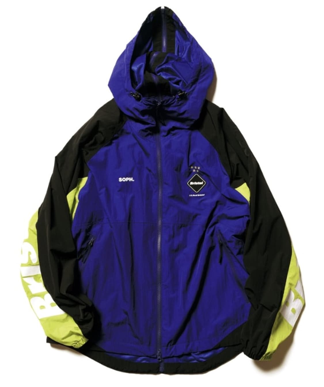 (XL) 20SS 소프 FCRB 세퍼레이트 와이드 자켓 블루 상품이미지1