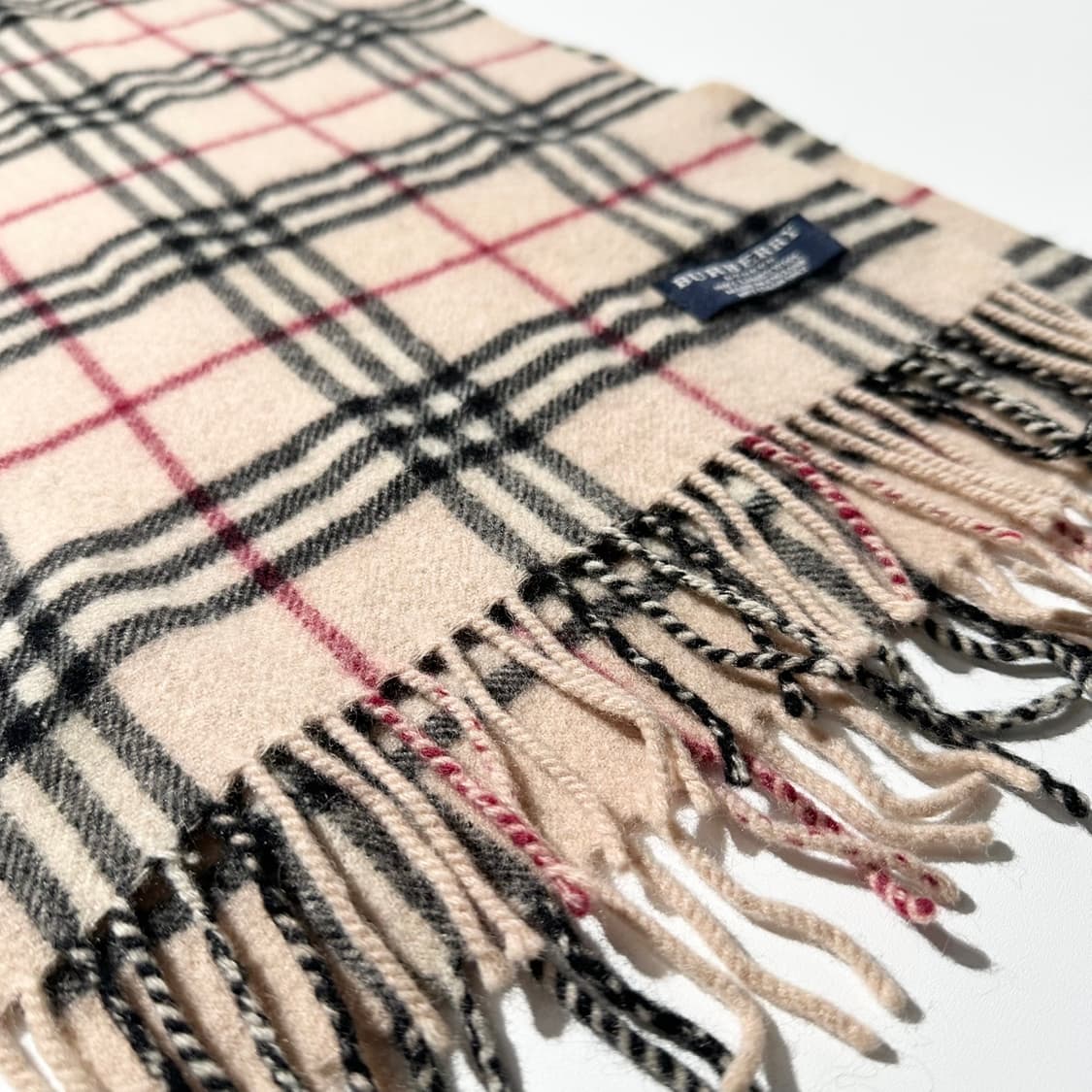 버버리 램스울 노바체크 머플러 목도리 상품이미지4