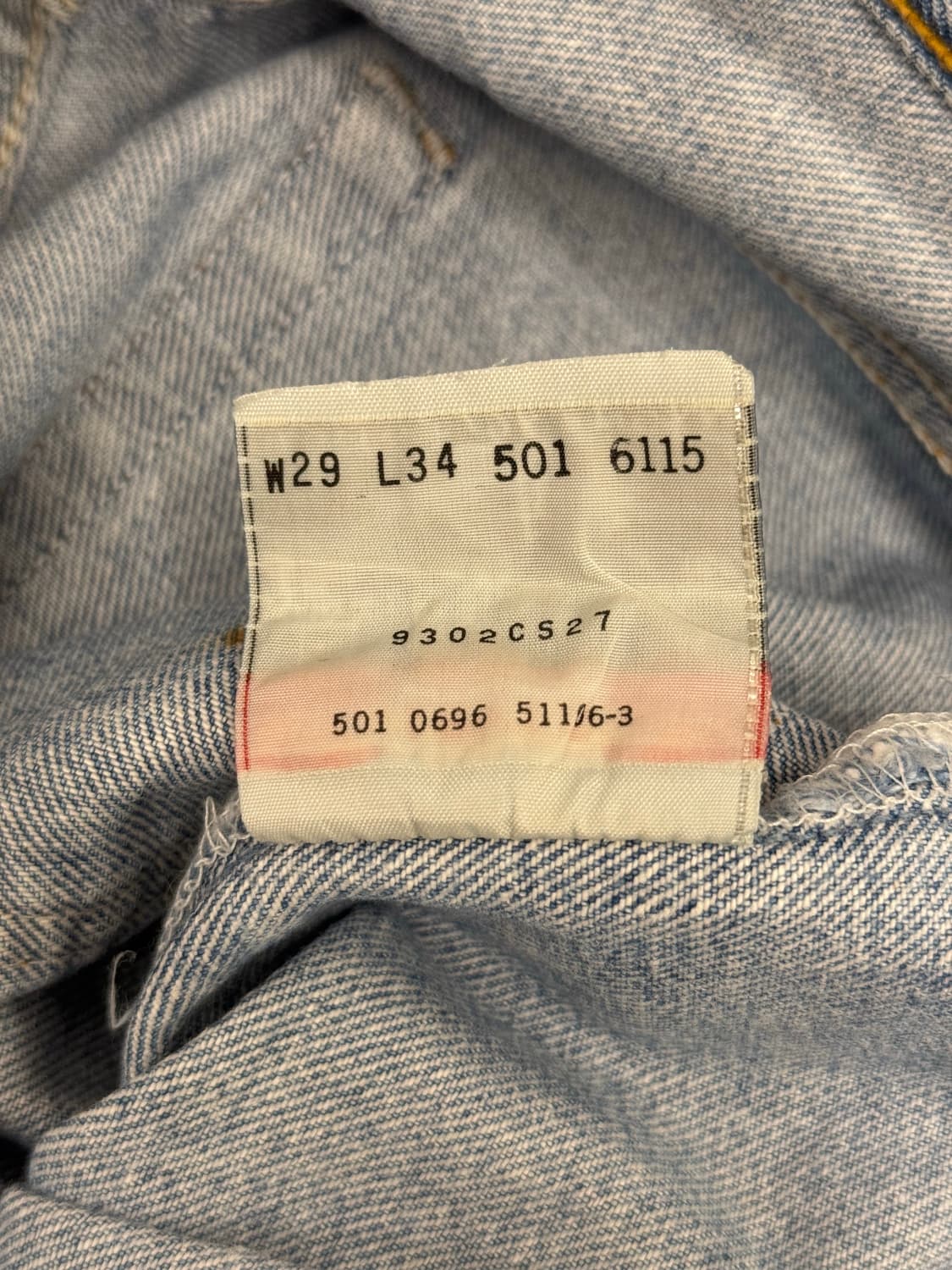 90s USA Levi's 501 Straight Denim Pants 상품이미지9