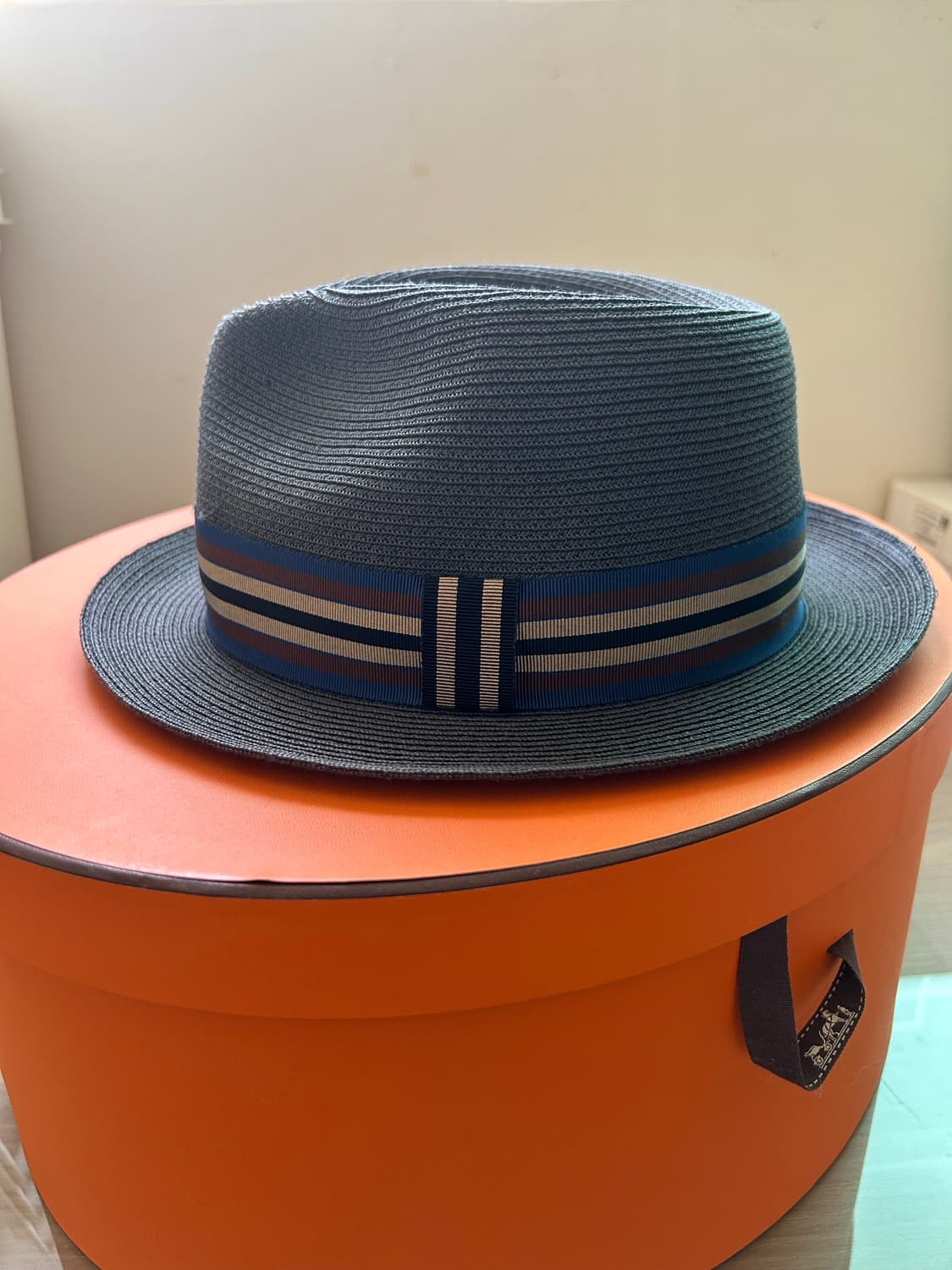 Hermes straw hat size59 상품이미지3