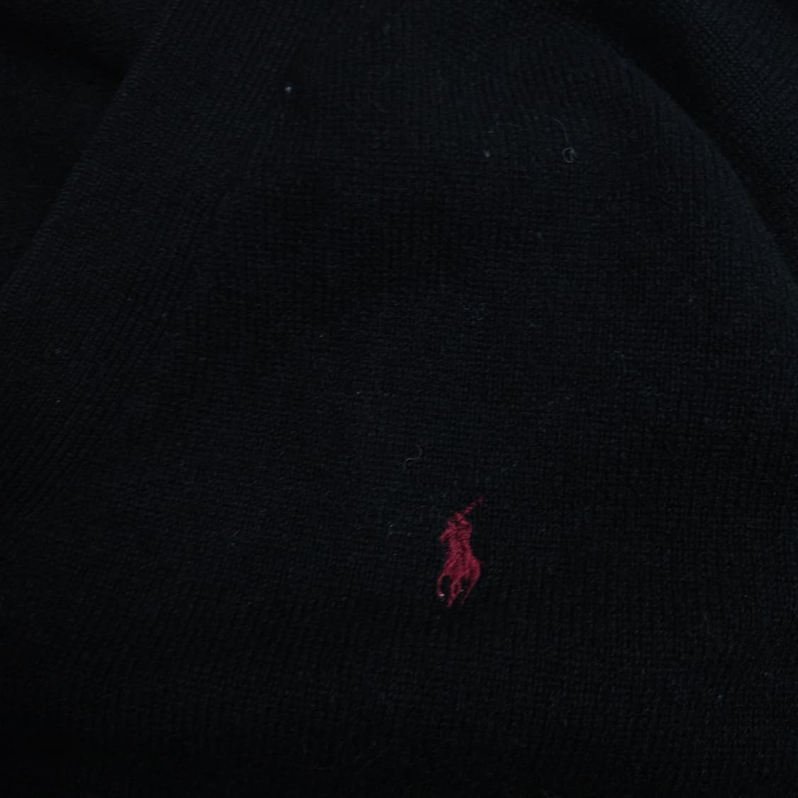 90s 폴로 랄프 로렌 램스울 가디건 L 블랙 상품이미지3