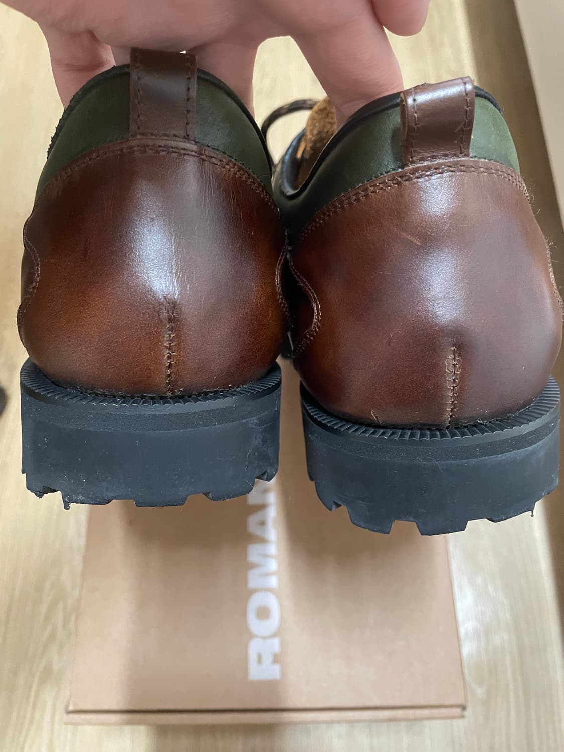 로맨틱무브 오트 마운틴 슈즈 브라운 270 상품이미지5