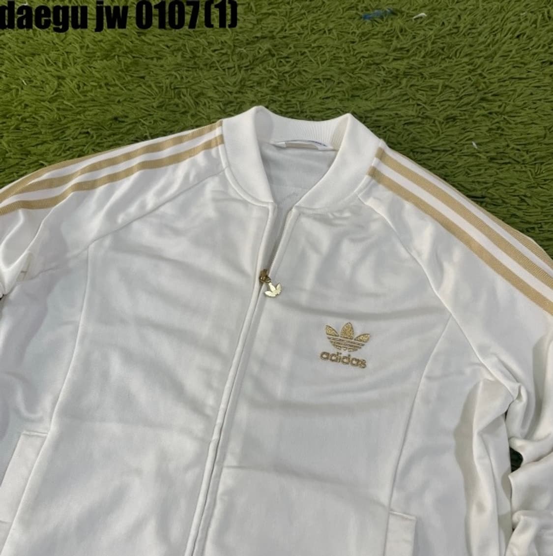 아디다스 파이어버드 져지집업 화이트 상품이미지2