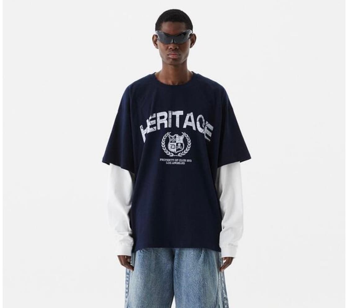 DNSR 헤리티지 레이어드 롱슬리브 상품이미지1