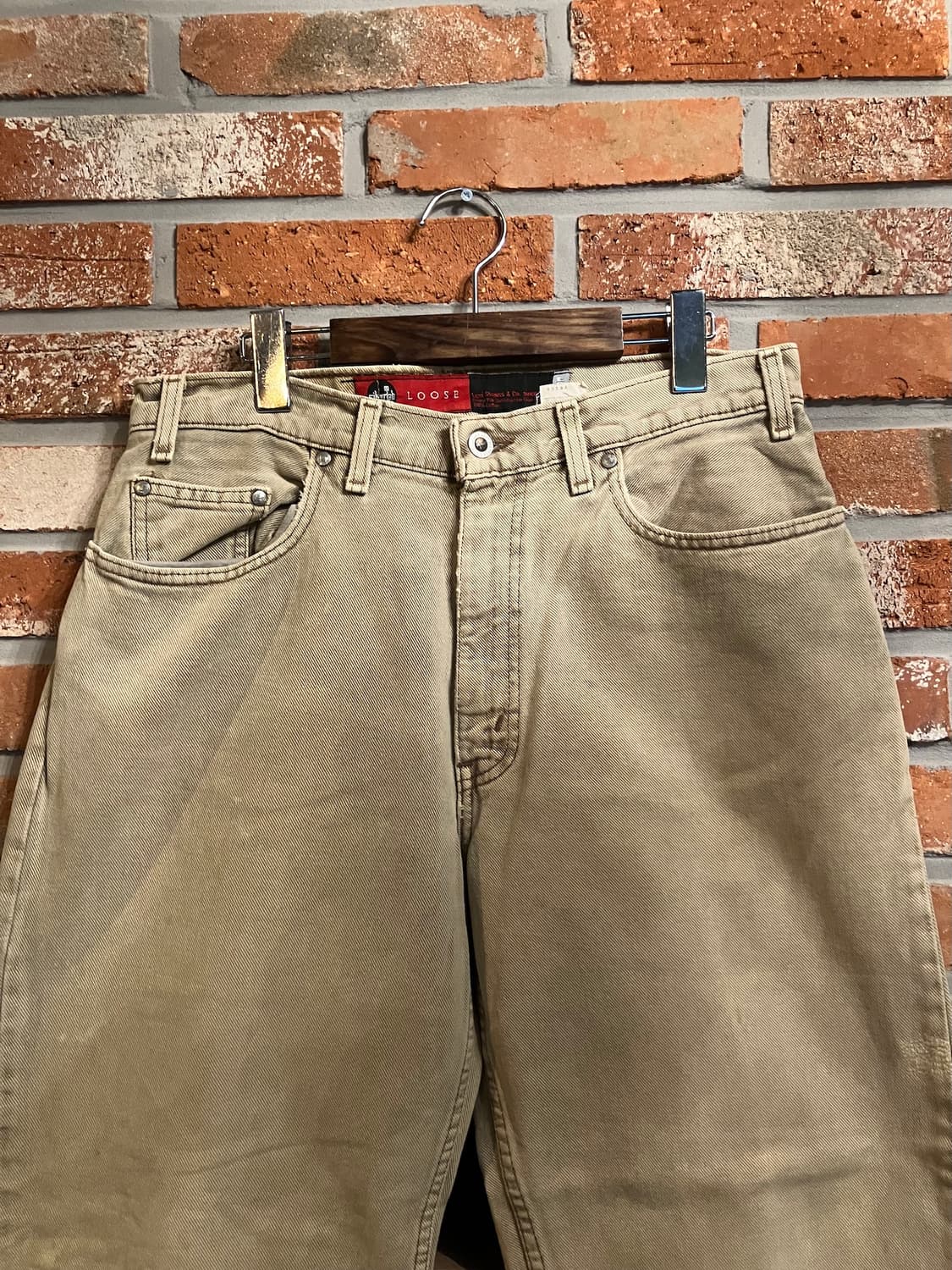 90s USA 빈티지 리바이스 실버탭 루즈핏 데님 팬츠 상품이미지3